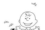 Tranh tô màu Charlie Brown Trong Lễ Halloween