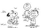 Tranh tô màu Charlie Brown Trong Lễ Phục Sinh
