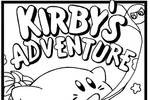 Tranh tô màu Kirby Phiêu Lưu