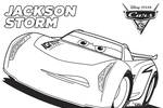 Tranh tô màu Nhân Vật Jackson Storm