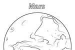 Tranh tô màu Sao Hỏa