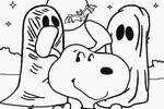 Tranh tô màu Snoopy và Lễ Hội Hóa Trang