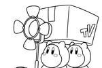Tranh Tô Màu Kirby, tải bộ tranh Tô Màu Kirby về máy tính điện thoại
