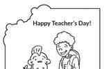 Tranh tô màu Thiệp Chúc Mừng Ngày Nhà Giáo Việt Nam 20-11
