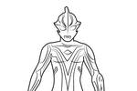 Tranh tô màu Ultraman Mebius
