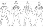 Tranh Tô Màu Ultraman, tải bộ tranh Tô Màu Ultraman về máy tính điện thoại