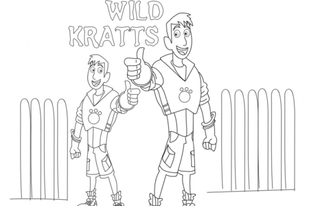 Tranh Tô Màu Wild Kratts, tải bộ tranh Tô Màu Wild Kratts về máy tính điện thoại
