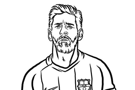 Tranh Tô Màu Messi, tải bộ tranh Tô Màu Messi về máy tính điện thoại