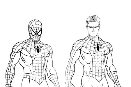 Tranh Tô Màu Người Nhện Spider Man, tải bộ tranh Tô Màu Người Nhện Spider Man về máy tính điện thoại