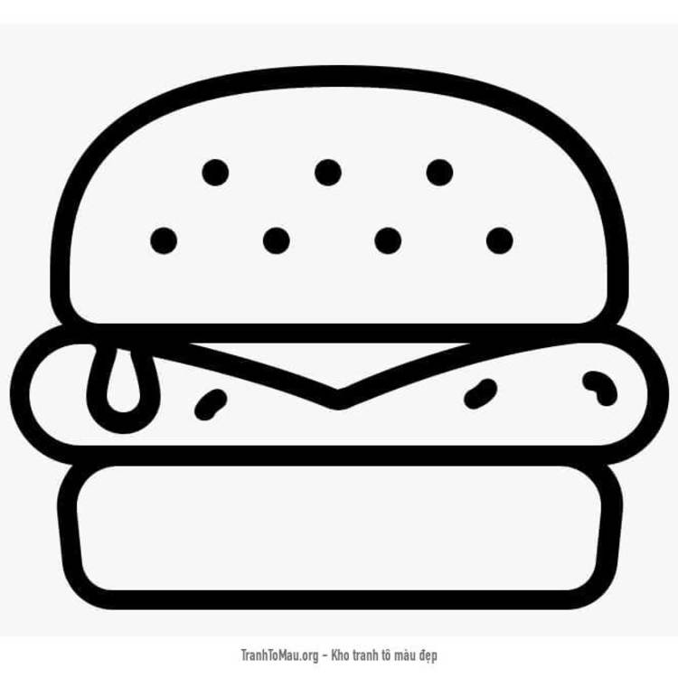 Hamburger Tô Màu Trang Cho Cuốn Sách Với Các Ví Dụ Về Tô Màu Bằng Bút Chì  Và Sơn Phong Cách Vẽ Tay Năm Mẫu Màu Minh Họa Vectơ Hình minh họa