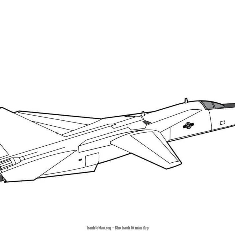 Tải tranh tô màu Máy Bay Chiến Đấu F-111 Aardvark